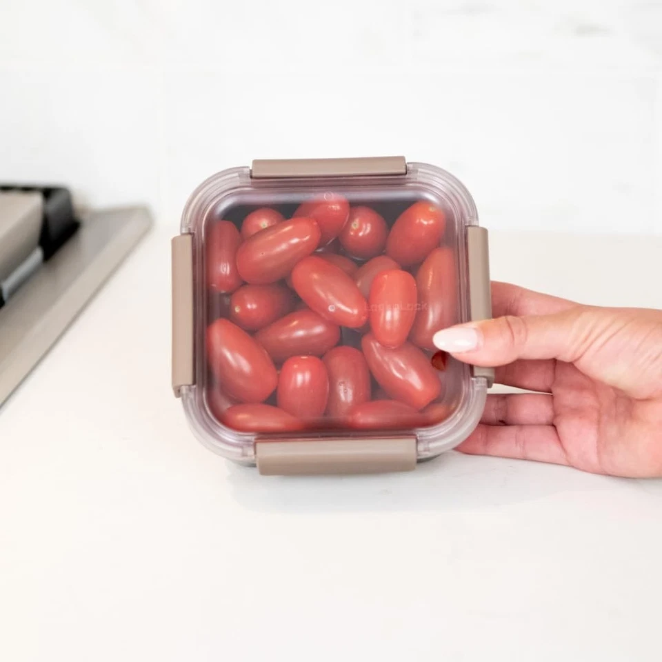 Stainless Steel Food Storage Container - Airtight, Leak-proof, Stackable (700... - Image 3 of 4