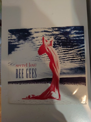 BEE GEES SECRET LOVE (3) (78) 2 Track 7'' Single Picture Sleeve WARNER BROTHERS