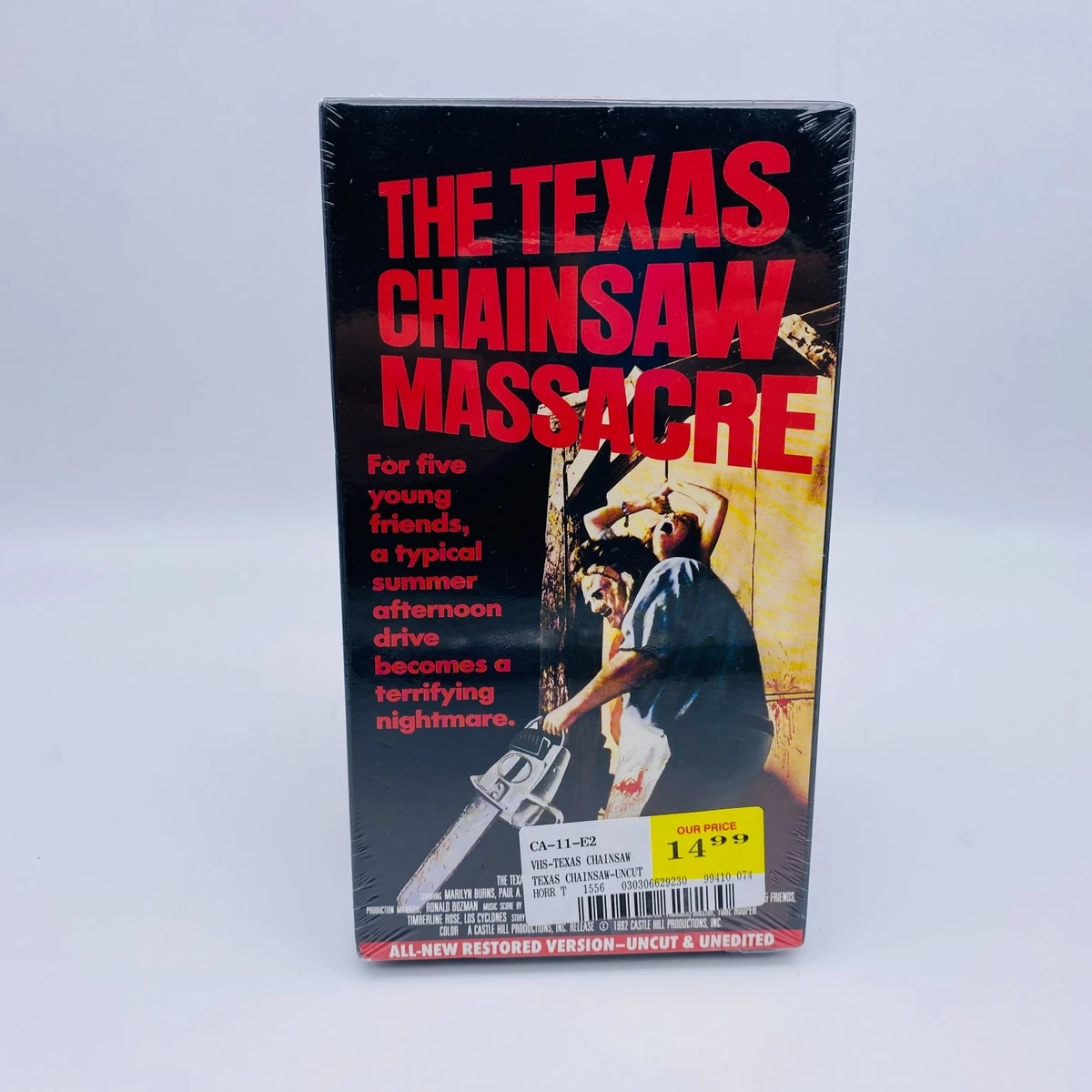The Texas Chainsaw Massacre R Rated Horror VHS Tapes for sale | eBay