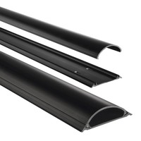 Hama Kabelkanal, Selbstklebend, Halbrund, 100 X 7 X 2,1 Cm, Pvc, #1907323