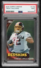 2010 Topps Chrome Trent Williams #C102 PSA 9 MINT 0s4a