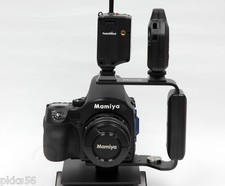 Mamiya CAMERA STROBE BRACKET 645 PRO TL, AFD, DF, Phase One, Nikon, Canon 