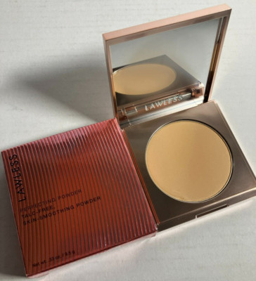 Lawless Perfecting Powder Talc-Free Skin-Smoothing Powder 0.33oz Medium Open Box