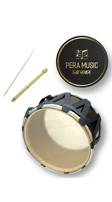 PERA SAZ HOUSE Kinder Davul 31 cm / DAVUL / Dhol Drum / Schlagzeug / Davul / 100% Handmade