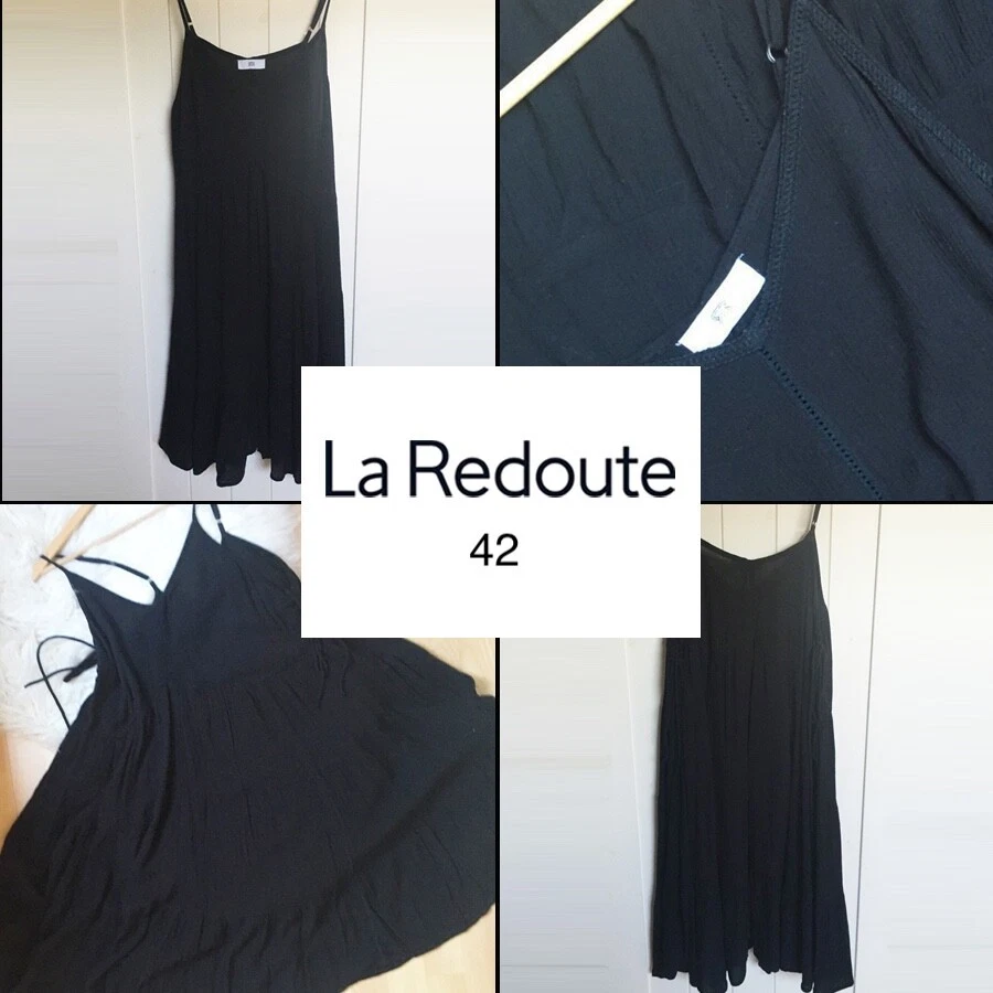 Robe Marianne James La Redoute Création – Taille 42 Blanc Cassé TBE