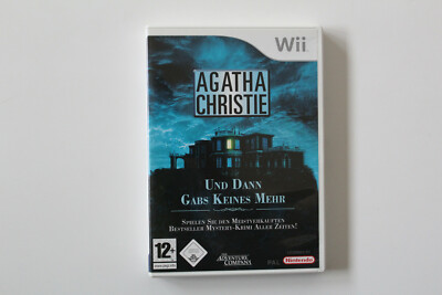 Nintendo Wii Wii U Spiel Agatha Christie: Und dann gabs keines mehr