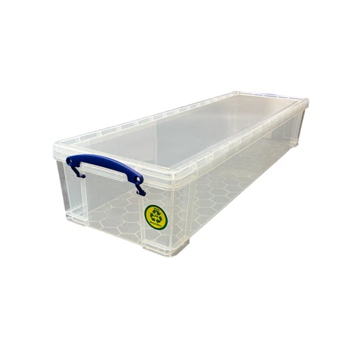 Really Useful 26 Litre Clear Plastic Storage Box 865mm Long wrapping gift paper