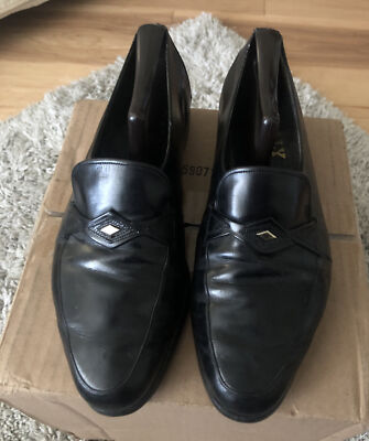 Bally Vintage Black Casual Dress Loafer s-l400.jpg main image 3