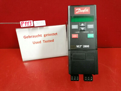 DANFUSS VLT2805PT4B20STR0DBF00A00 Gebraucht getestet