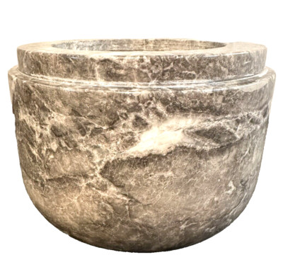REVELATION BY UTTERMOST MARBLE BASE PEDESTAL 20LBS