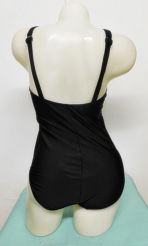 C&A Badeanzug Gr.42 Cup B vorne komplett gefüttert hoher Rücken - Bild 2 von 2