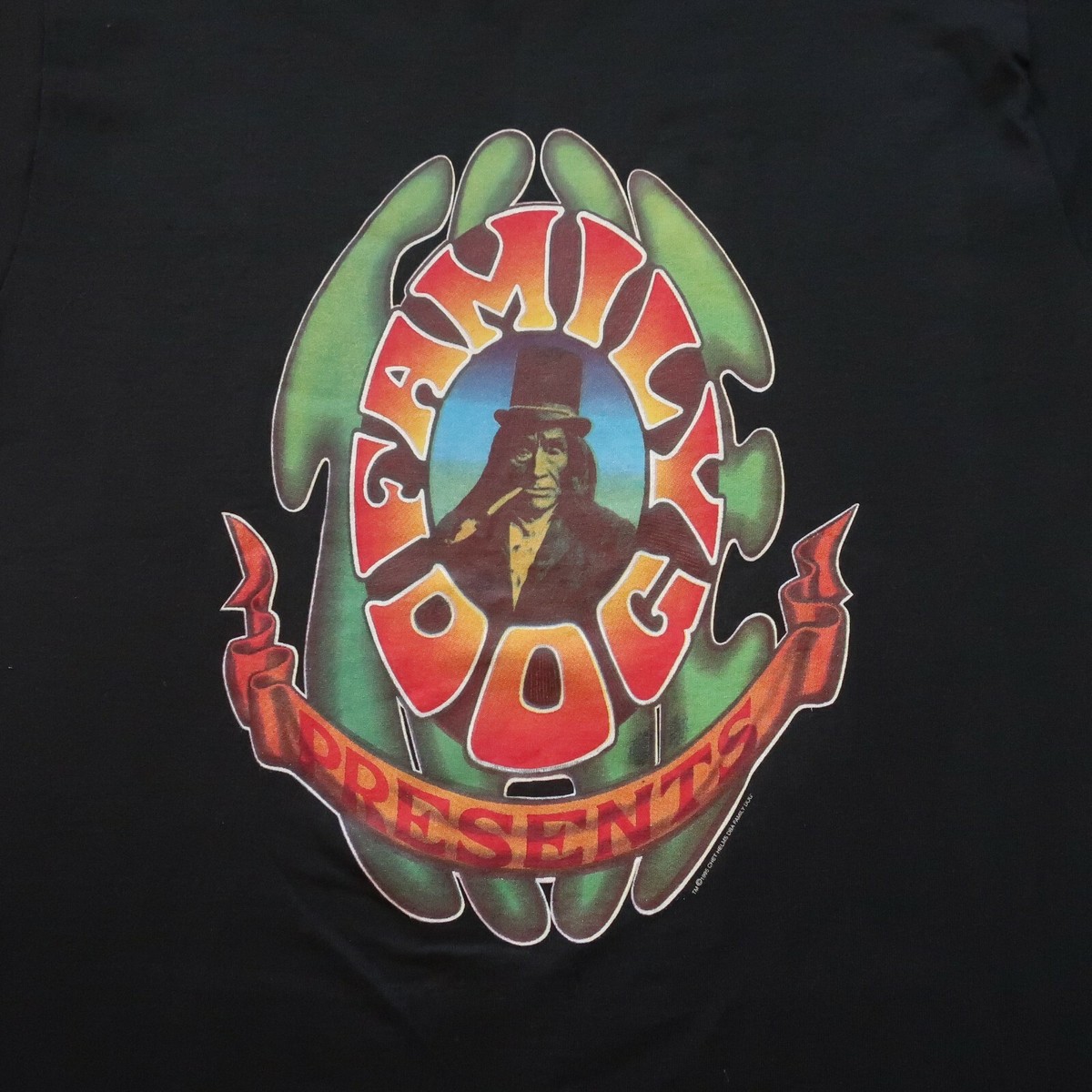 Vintage 1995 The Family Dog Presents Tshirt Made in USA Single