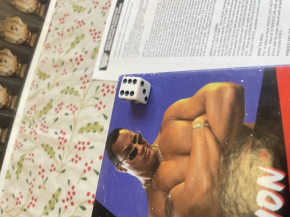 Винтажная карточная игра 1998 WWF Wrestling Trivia 2-е издание - РЕДКАЯ ЗАБАВА - Изображение 4 из 4