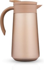 BOHORIA® Insulated Jug | Thermos | Jug for Coffee, Tea & Water 800ml Gold