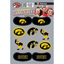 Fan-A-Peel Iowa Waterless Peel and Stick Temporary Tattoos