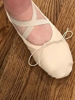 capezio juliet leather ballet shoes