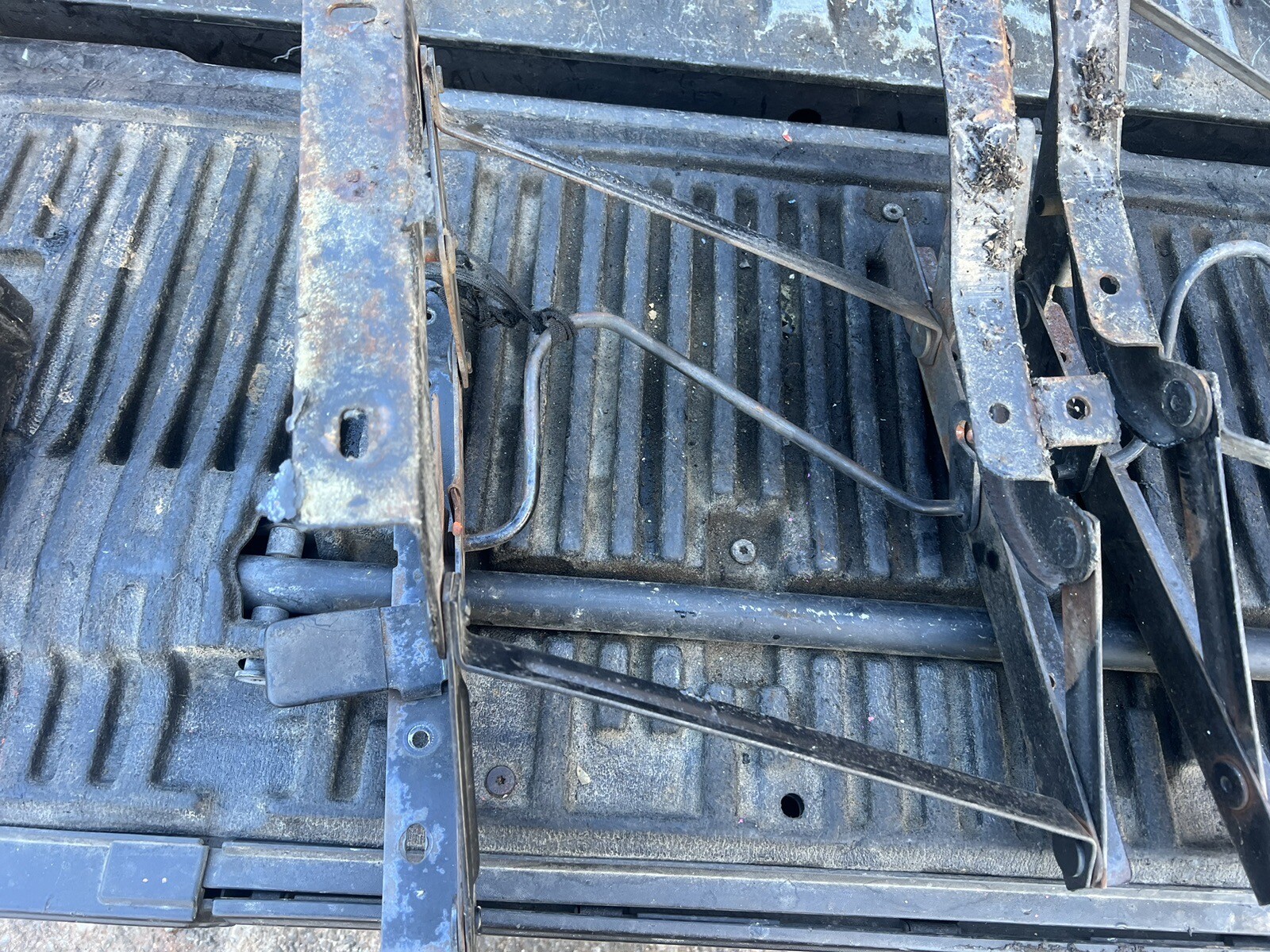 Jeep Driver Side Seat Bracket fold forward CJ YJ CJ7 Wrangler LEFT