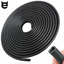 16ft U-Shape Car Door Edge Guard Molding Trim Rubber Edge Strip Seal Protectors