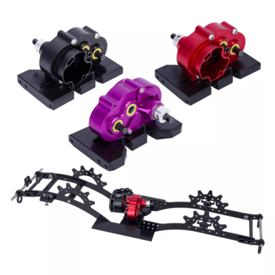 ②BOSS / OD-3 Over Drive DLX OD-3 Overdrive Transmission Gearbox for 1/10 RC Crawler LCG