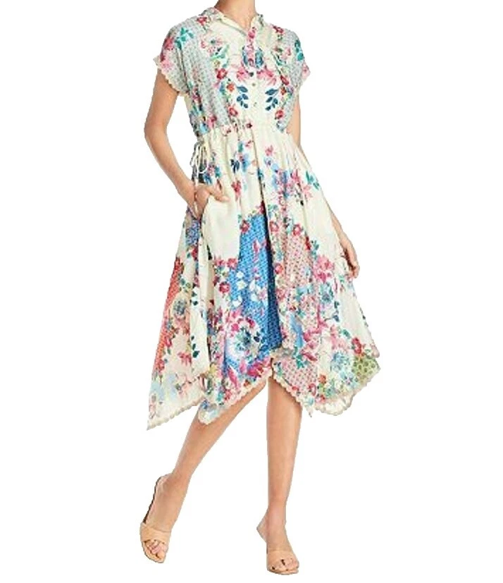 Johnny Was camisa casual Vestidos femininos