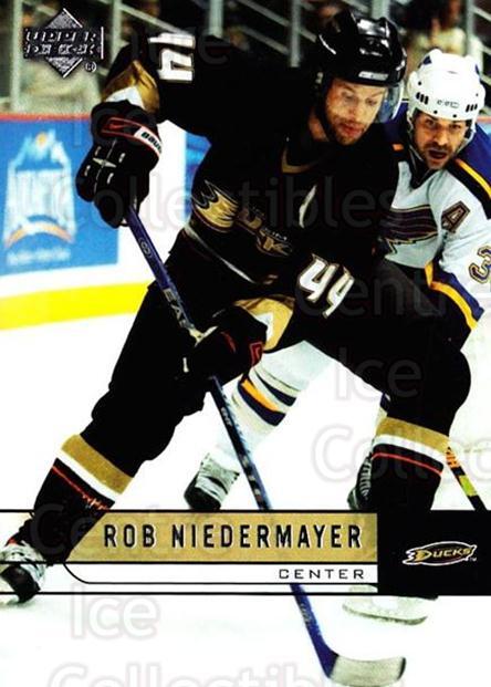2006-07 Upper Deck #255 Rob Niedermayer