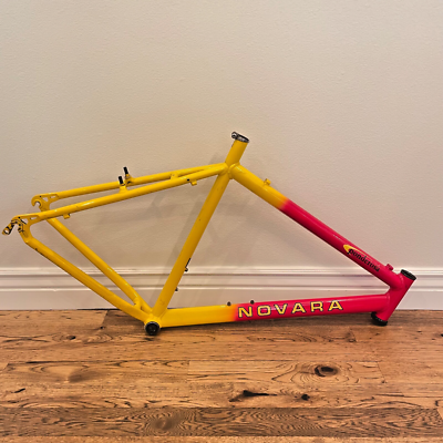 Novara Ponderosa Yellow 22” Large Frame 135 mm MTB Aluminum | eBay