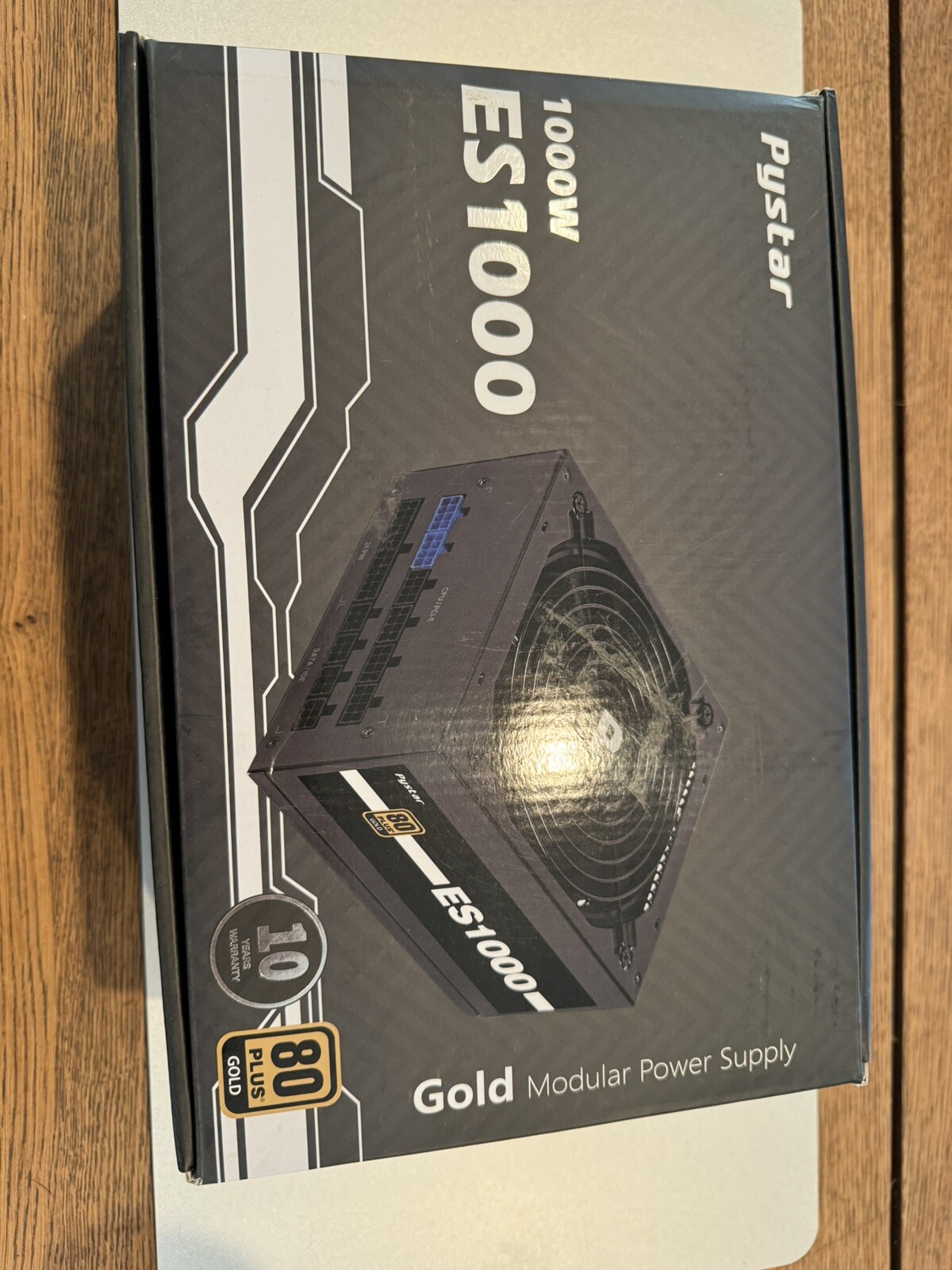 Pystar 1000W Power Supply 80+ Gold Full Modular PSUES1000 eBay