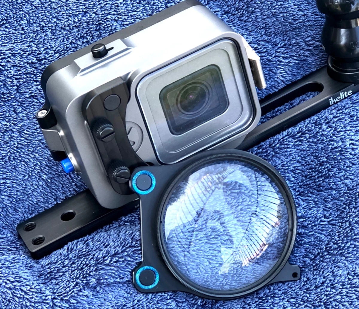 GoPro 7 Black, Metal T-Housing, Light, Arm, Tripod, CU Lens | eBay