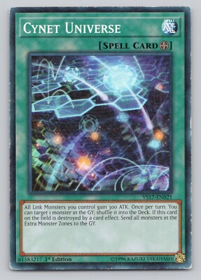 Cynet Universe Yu-Gi-Uh! Starter Deck: Link Strike Common #YS17-EN021