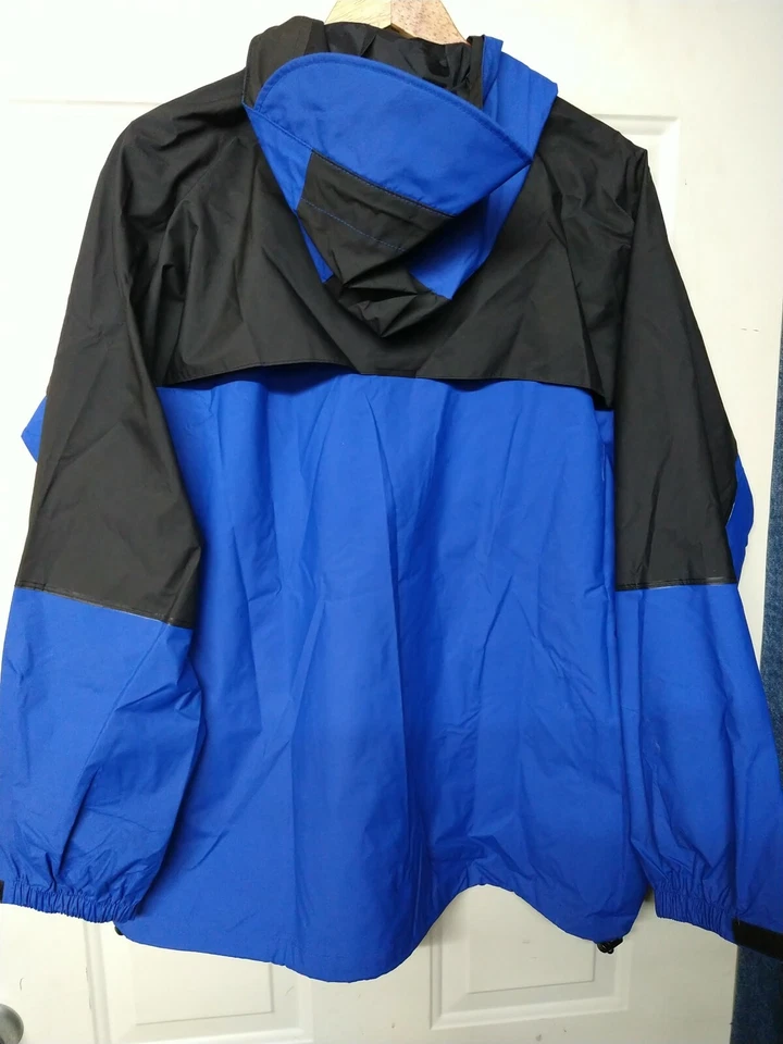 Chaqueta con Capucha Stearns Adulto XL Azul Negro Cremallera Completa Sudadera con Capucha Abrigo para Hombres * Foto 3 de 4