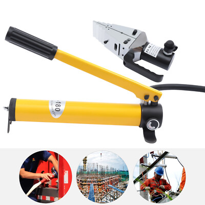 14-Ton Portable Hydraulic Flange Spreader w/CP-180 Hydraulic Pump Expanding Tool