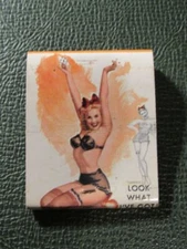 Matchbook - Wally Shappell Carpenter Painter Mohrsville PA pinup FULL