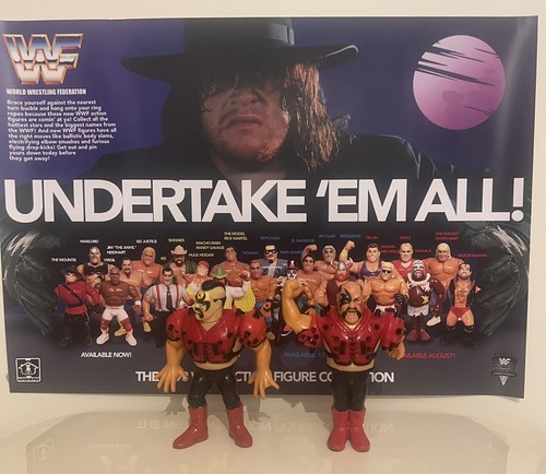 WWF WWE Hasbro Wrestling Figure. Series Tag Team: ...