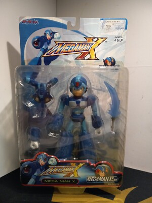 2003 Jazwares Mega Man 15th Anniversary: Mega Man X Action Figure