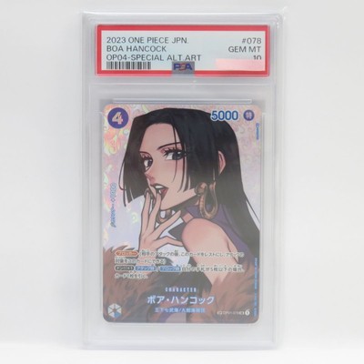 Psa10 One Piece Card Game Boa Hancock Op01-078 Sp Sr Parallel | eBay