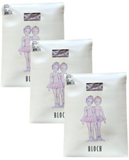 Three Bloch Endura Adaptatoe Children's Tights - T0935G - Light Tan - Medium