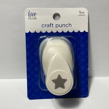 Star Craft Punch Love Nicole Lever Action Small 5/8" Scrapbook Paper Punch Craft