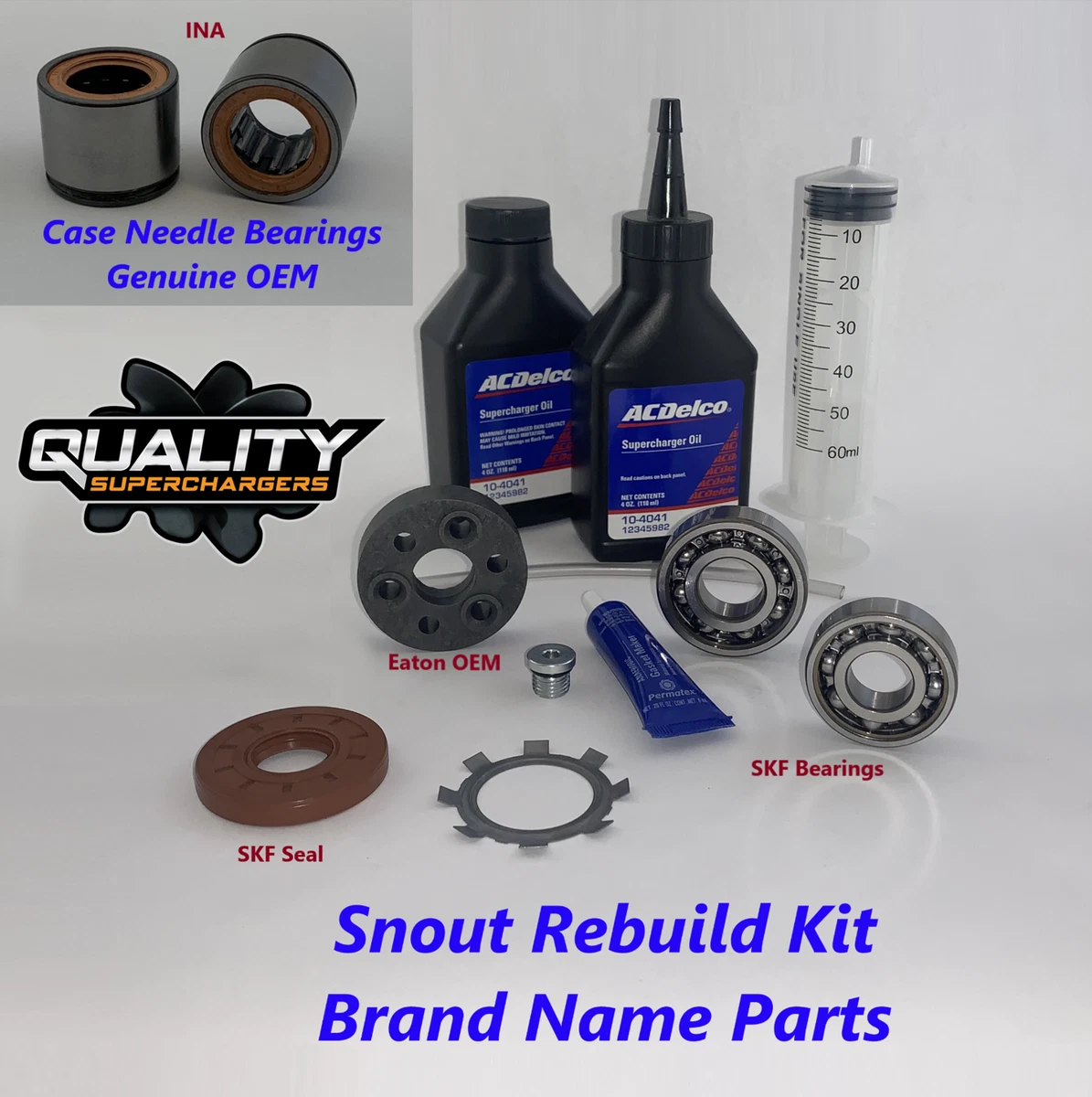Range Rover Sport 4.2 Eaton M112 Supercharger Snout Rebuild Kit 