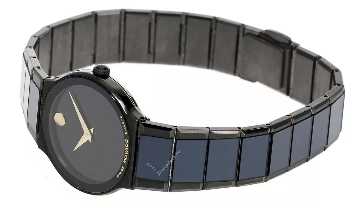 All black movado sales
