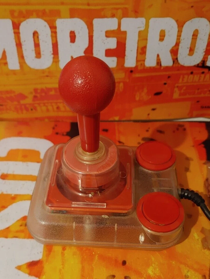 Competition Pro Joystick Controller (Commodore Amiga ST XL 64) working con clear - Bild 2 von 4