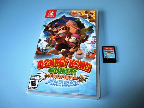 Donkey Kong Country: Tropical Freeze Nintendo Switch Game w/Case