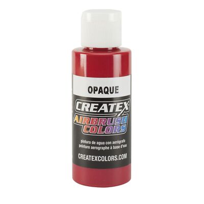 (132,67 /1l) opaque red Createx Airbrush Colors Farbe 120ml 12 5210 Createx güns