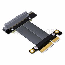SFF-8639 U.2 to PCI-E 3.0 4X Ribbon Extender Cable for U.2 NVME SSD
