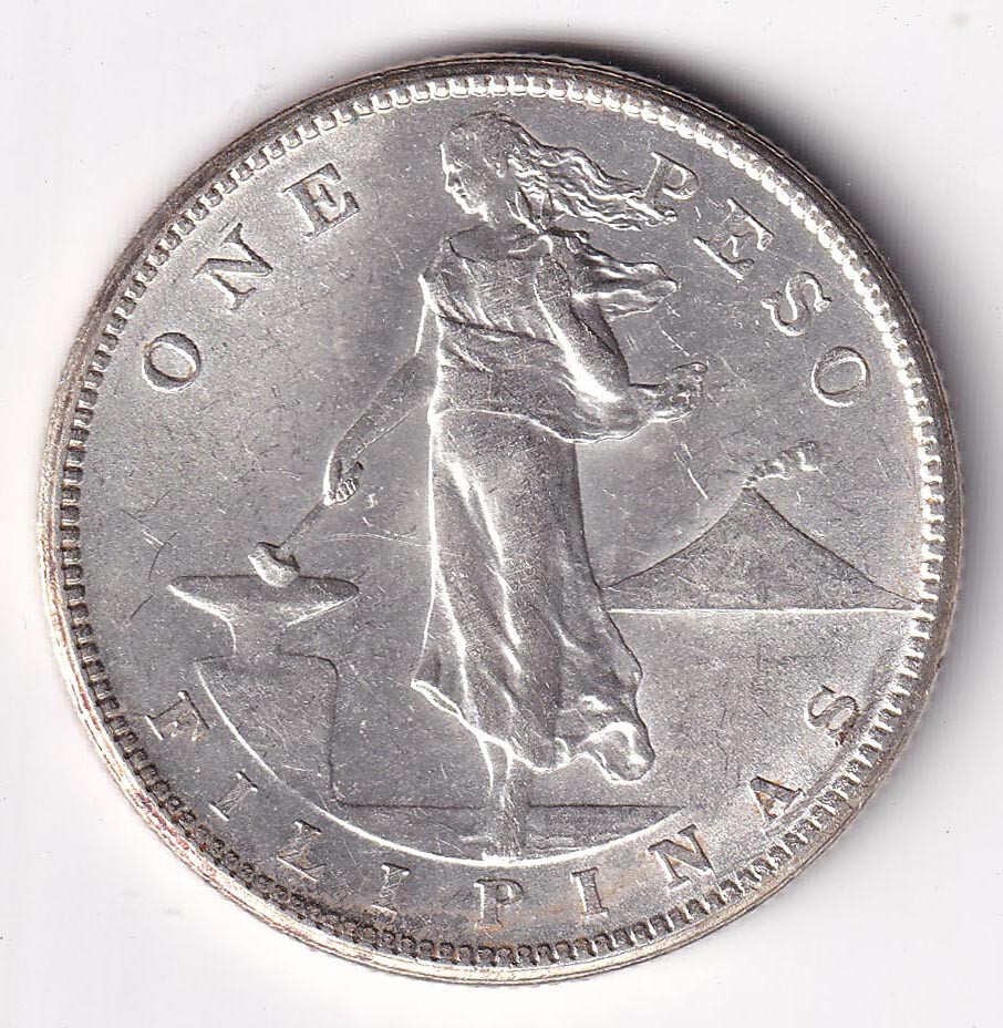 1 Peso 1908-S US-Philippines United States of America Coin A