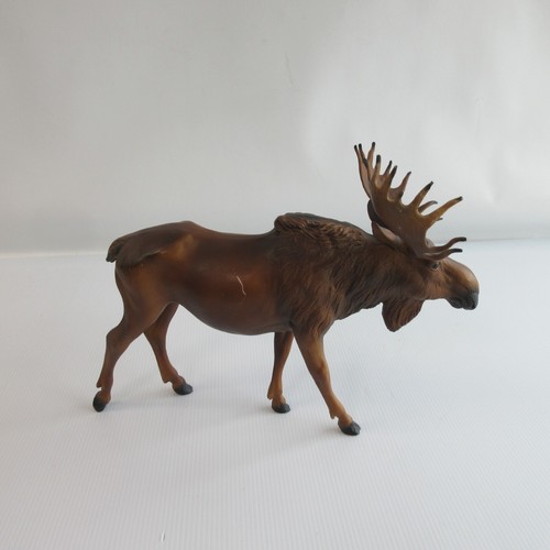 Vintage Breyer Molding Company Bull Elch Figur - einige Abriebstellen - Bild 3 von 12