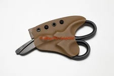 Custom Kydex Coyote Holster for XSHEAR Trauma Shears Medic EMT IFAK TCCC