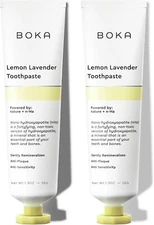 Boka Fluoride Free Travel Size Toothpaste-Nano Hydroxyapatite, Remineralizing, S