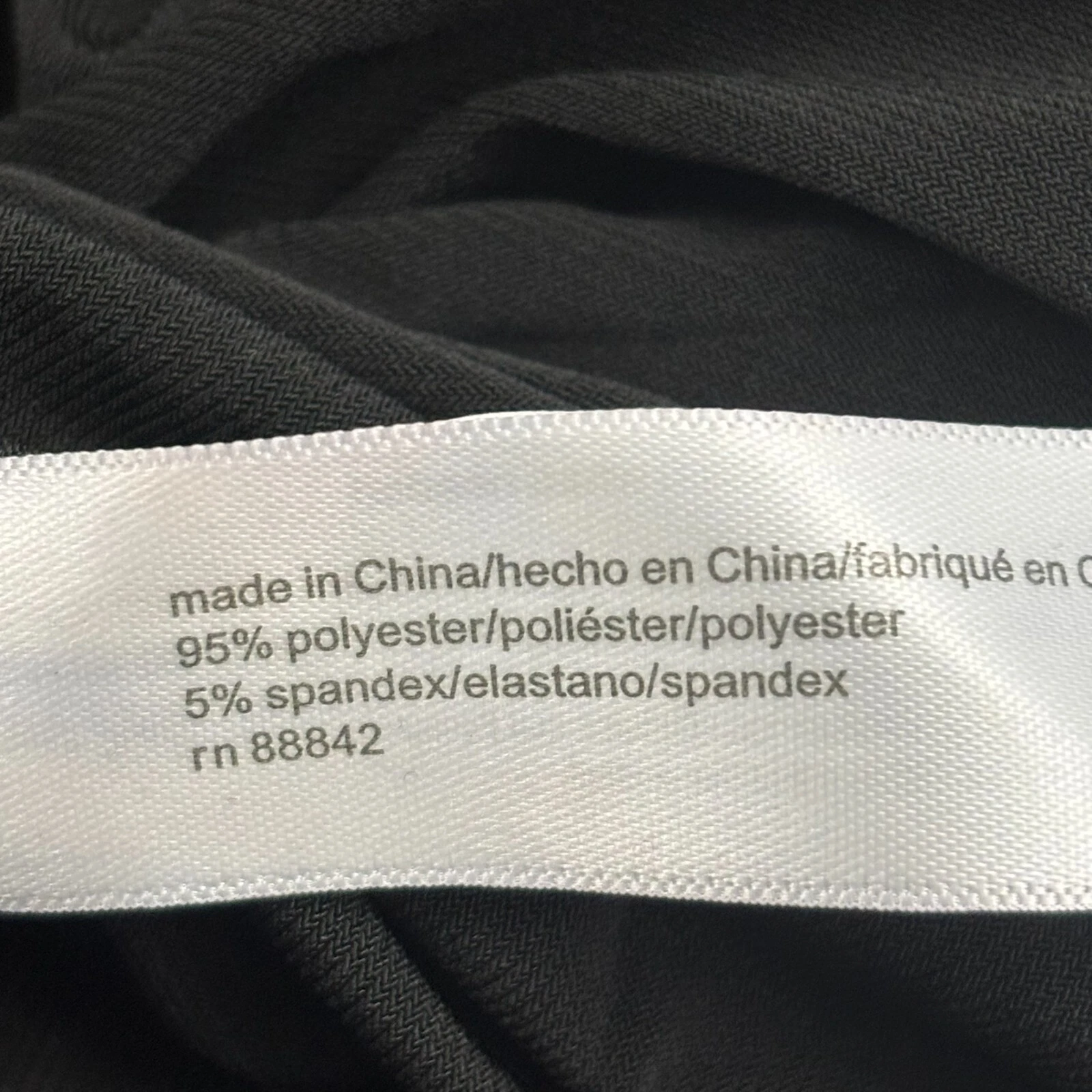 VALENTINO Abito midi donna nuovo con etichette Eloquii nodo davanti plissettato manica vescovo 14 nero chiesa