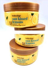 3 Bodycology Sun Kissed Lemons Exfoliating Sugar Scrub Shea Butter Limited Ed