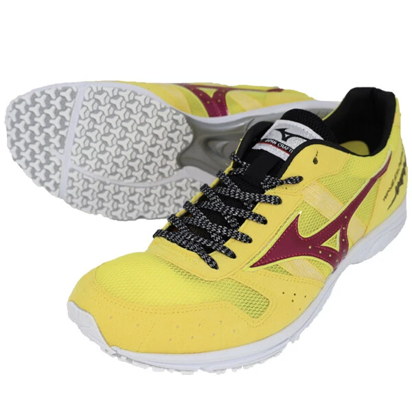 Mizuno Running shoes WAVE CRUISE JAPAN U1GD1910 51 Yellow Pink